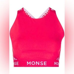 Monse Logo Tape Sports bra